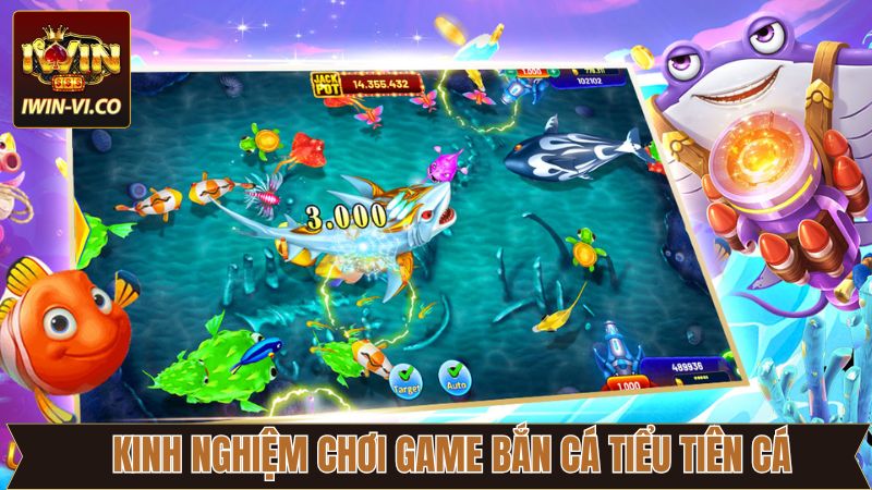 Bắn Cá Tiểu Tiên Cá Iwin - Tựa Game Săn Thưởng Kho Báu Đại Dương 4 Bí quyết săn thưởng bắn cá tiểu tiên cá hiệu quả
